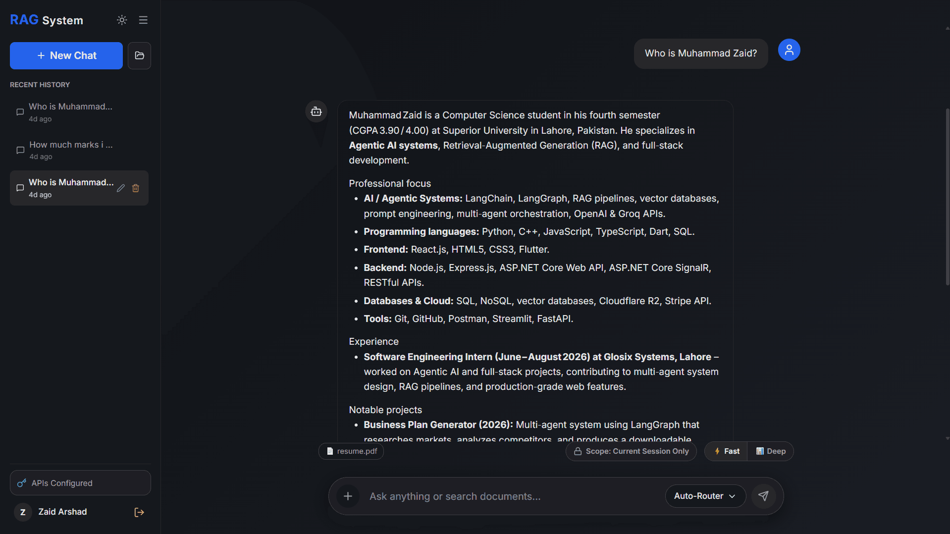 RAG Document Analyzer