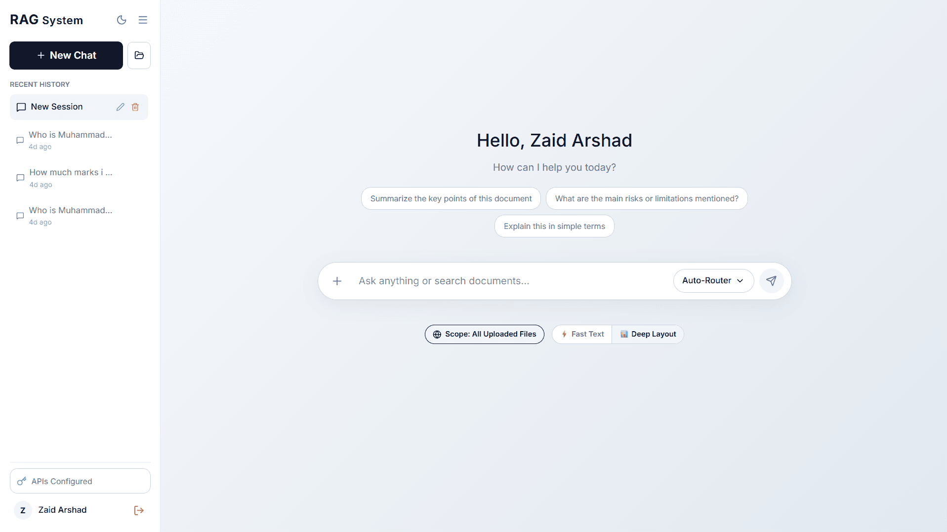 RAG Document Analyzer