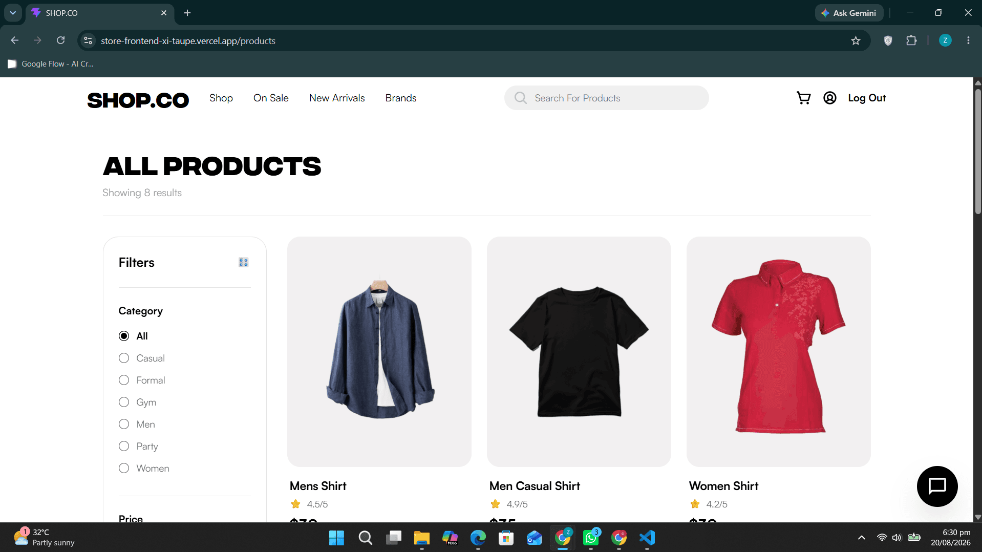 Full-Stack E-Commerce