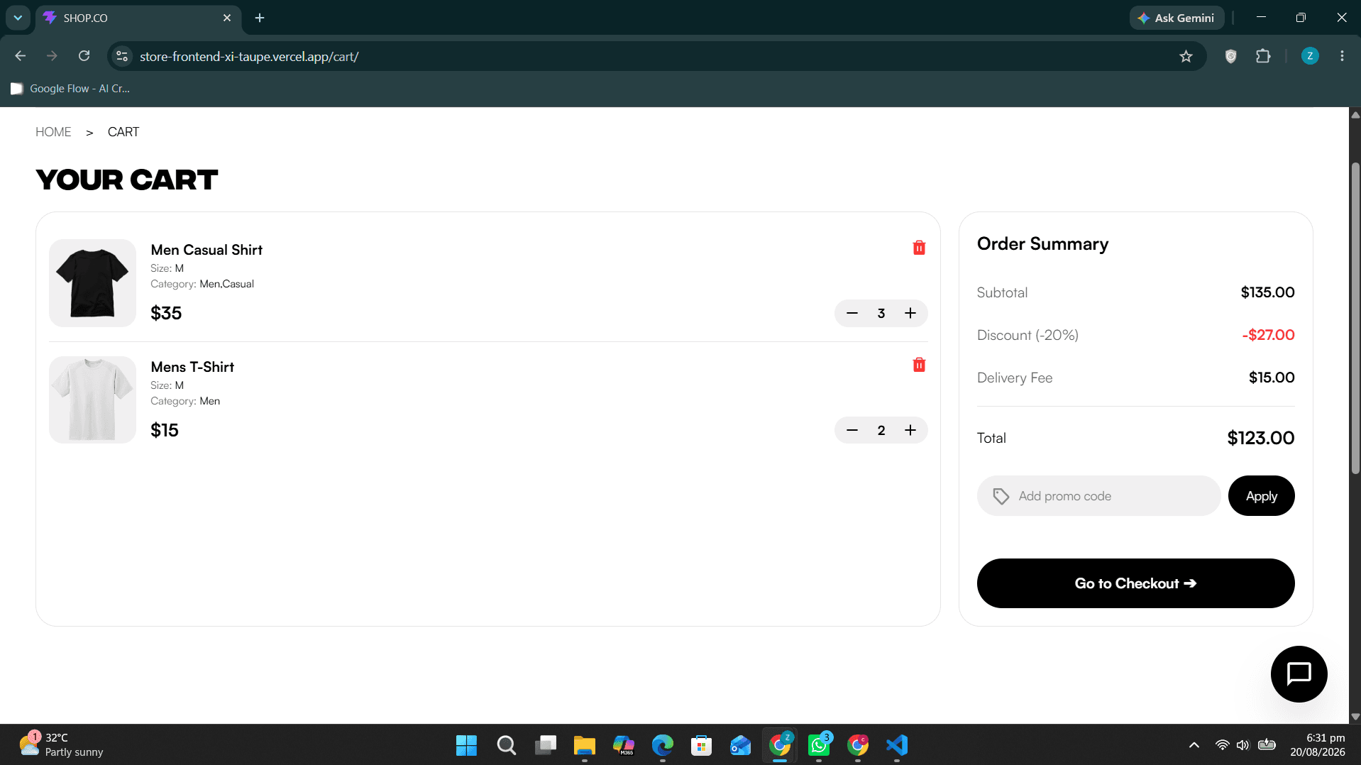 Full-Stack E-Commerce