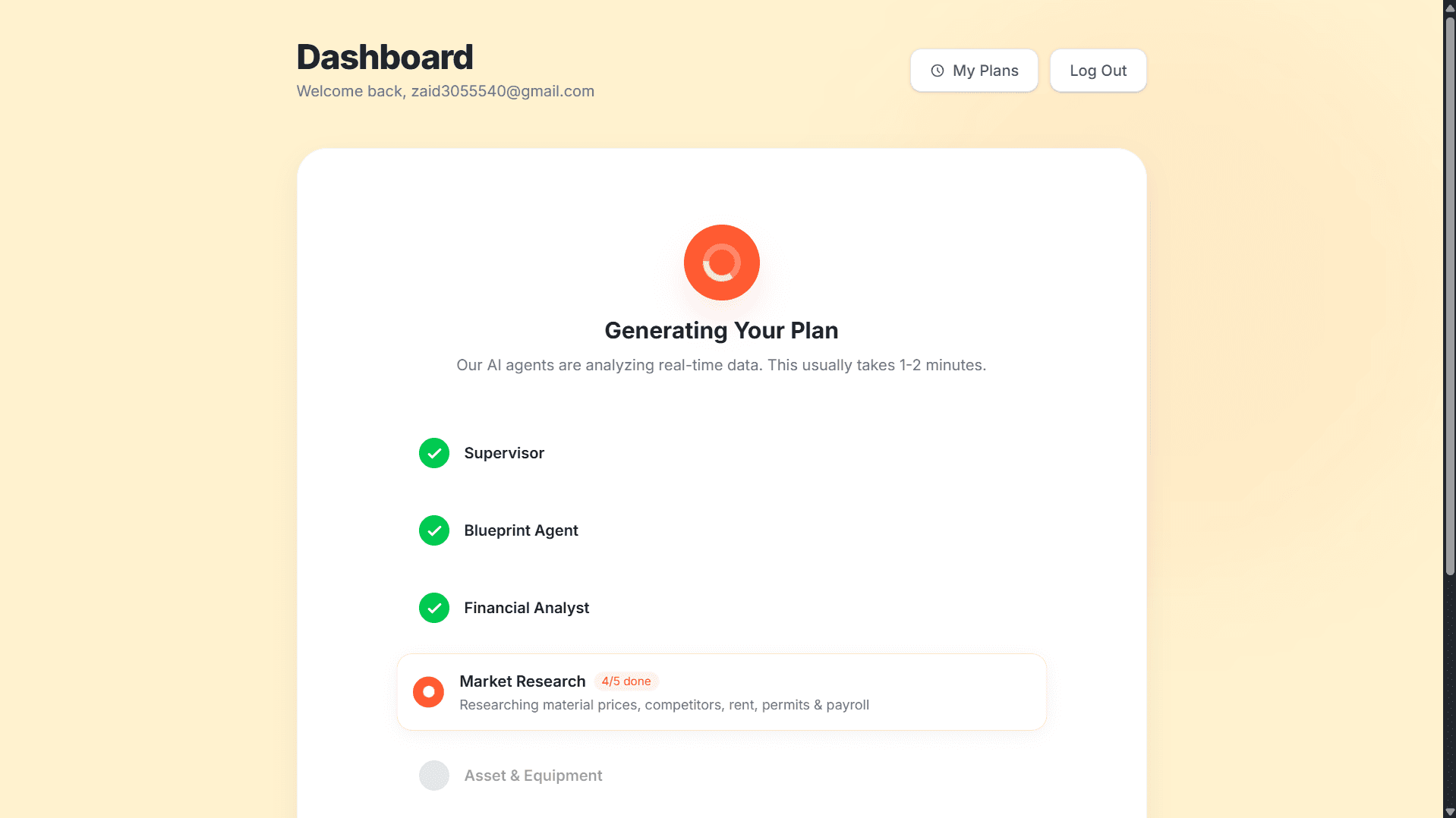 Business Plan Generator